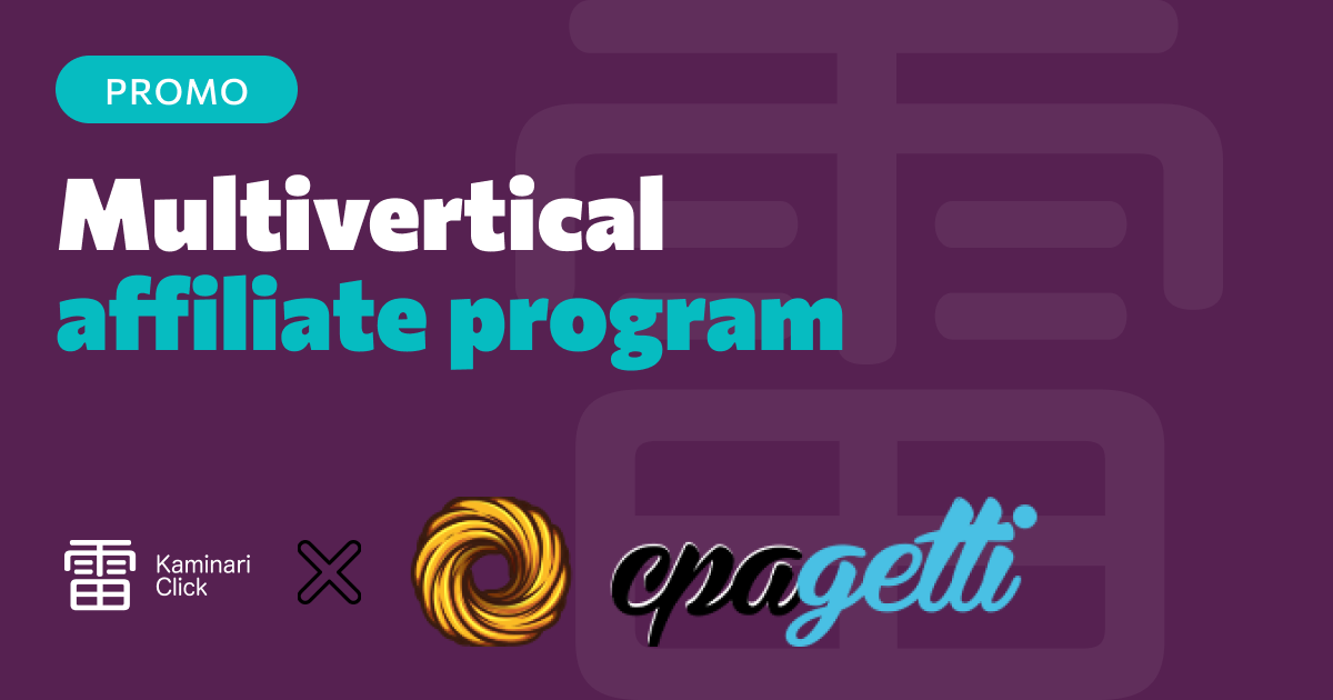 Welcome our new partner - CPAgetti affiliate program!