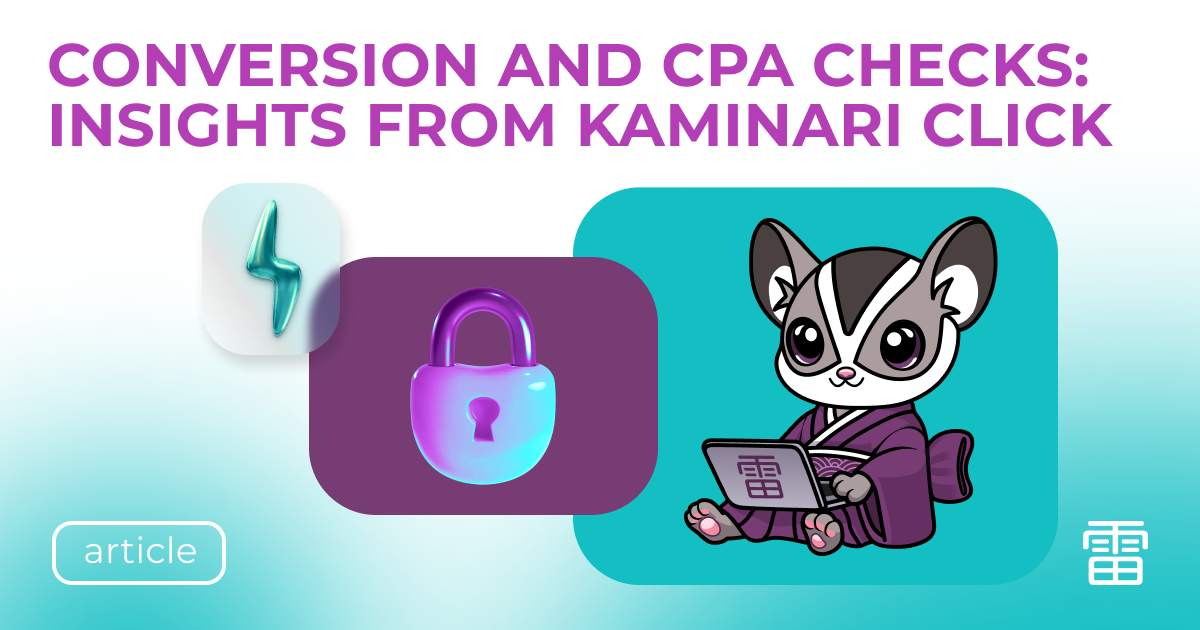 Why Conversion and CPA Checks Matter in Performance Marketing: Insights from Kaminari Click